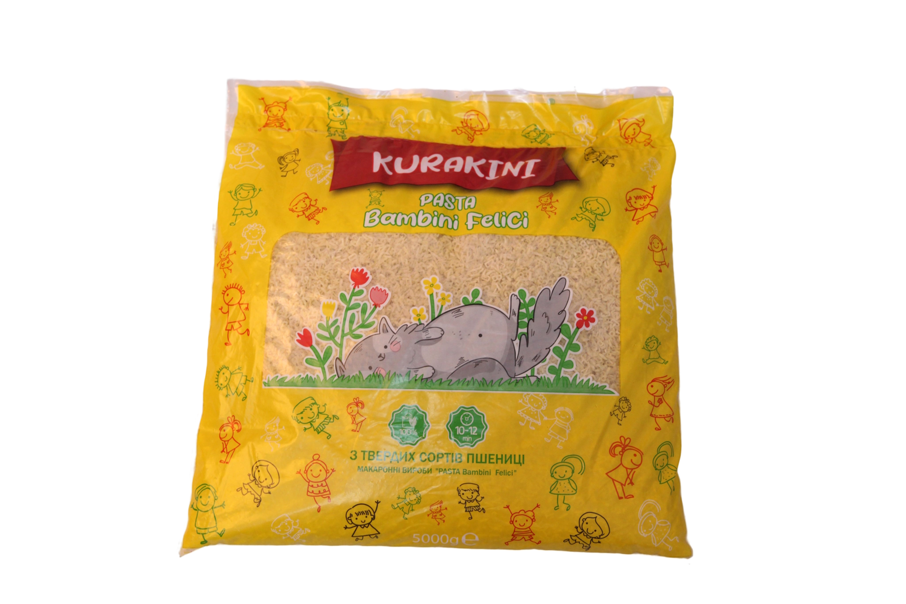 Макаронні вироби KURAKINI Букви, 5 кг